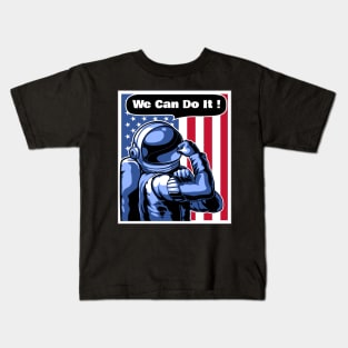 Astronaut We Can Do It Kids T-Shirt